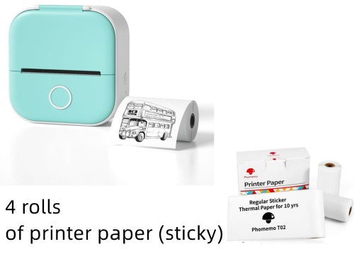Mini Bluetooth Thermal Printer – Portable & Inkless
Portable Mini Thermal Label Printer Home Photo Printer Student Wrong Question Printer Bluetooth-compatible Mini Label Printer Price Tag