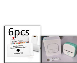 Mini Bluetooth Thermal Printer – Portable & Inkless
Portable Mini Thermal Label Printer Home Photo Printer Student Wrong Question Printer Bluetooth-compatible Mini Label Printer Price Tag