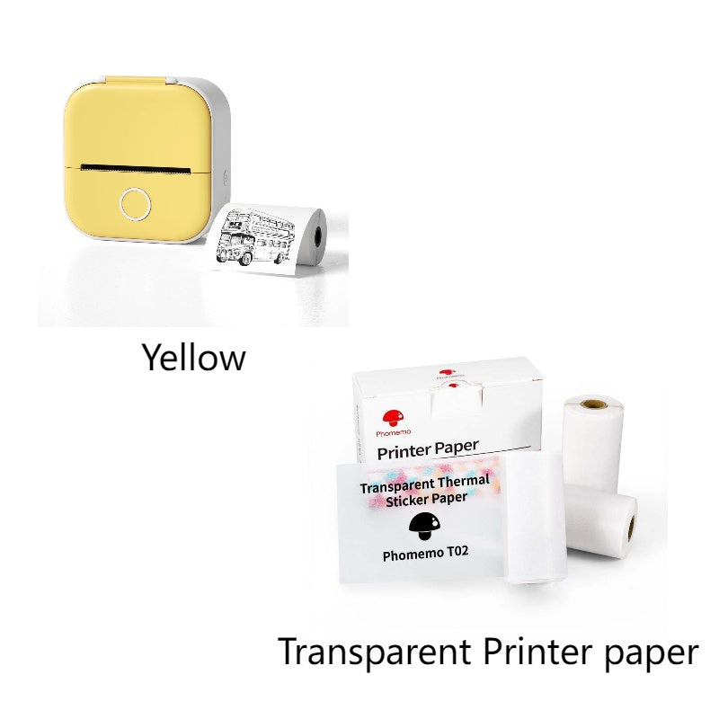 Mini Bluetooth Thermal Printer – Portable & Inkless
Portable Mini Thermal Label Printer Home Photo Printer Student Wrong Question Printer Bluetooth-compatible Mini Label Printer Price Tag