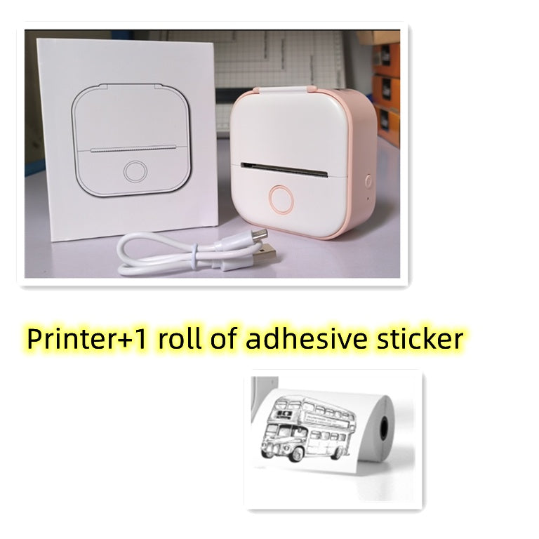 Mini Bluetooth Thermal Printer – Portable & Inkless
Portable Mini Thermal Label Printer Home Photo Printer Student Wrong Question Printer Bluetooth-compatible Mini Label Printer Price Tag