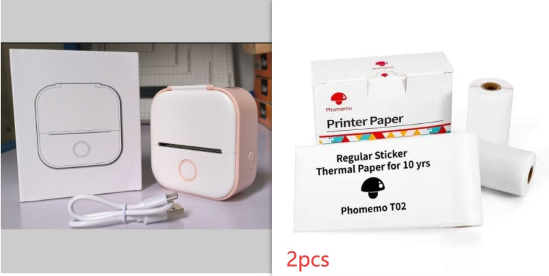 Mini Bluetooth Thermal Printer – Portable & Inkless
Portable Mini Thermal Label Printer Home Photo Printer Student Wrong Question Printer Bluetooth-compatible Mini Label Printer Price Tag