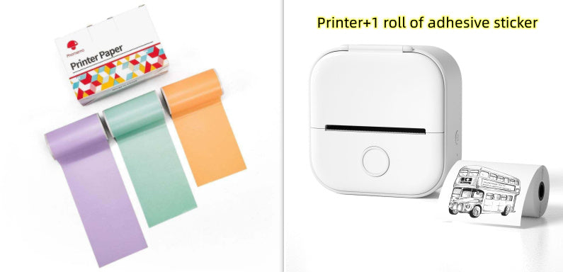 Mini Bluetooth Thermal Printer – Portable & Inkless
Portable Mini Thermal Label Printer Home Photo Printer Student Wrong Question Printer Bluetooth-compatible Mini Label Printer Price Tag